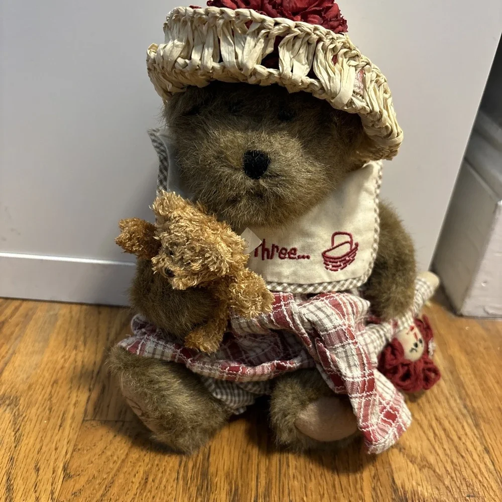 Boyd's Bears Plush Trissy‎ Teabeary Tea For Three ~12